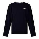 Lacoste Mens Logo Sweatshirt Navy