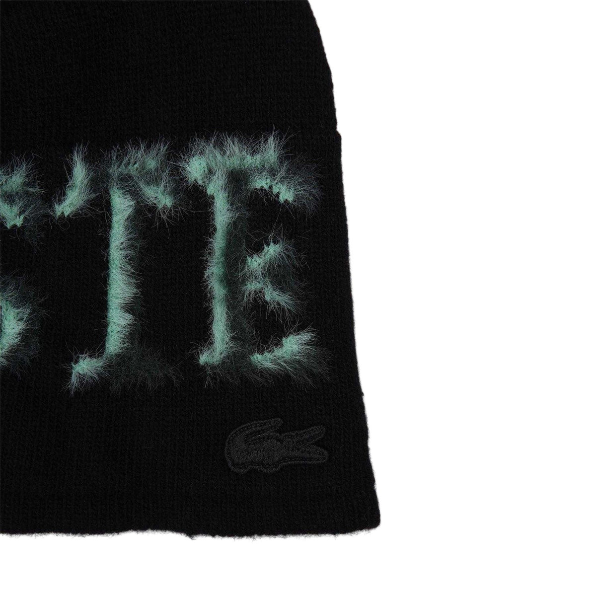 Lacoste Instarsia Beanie Black