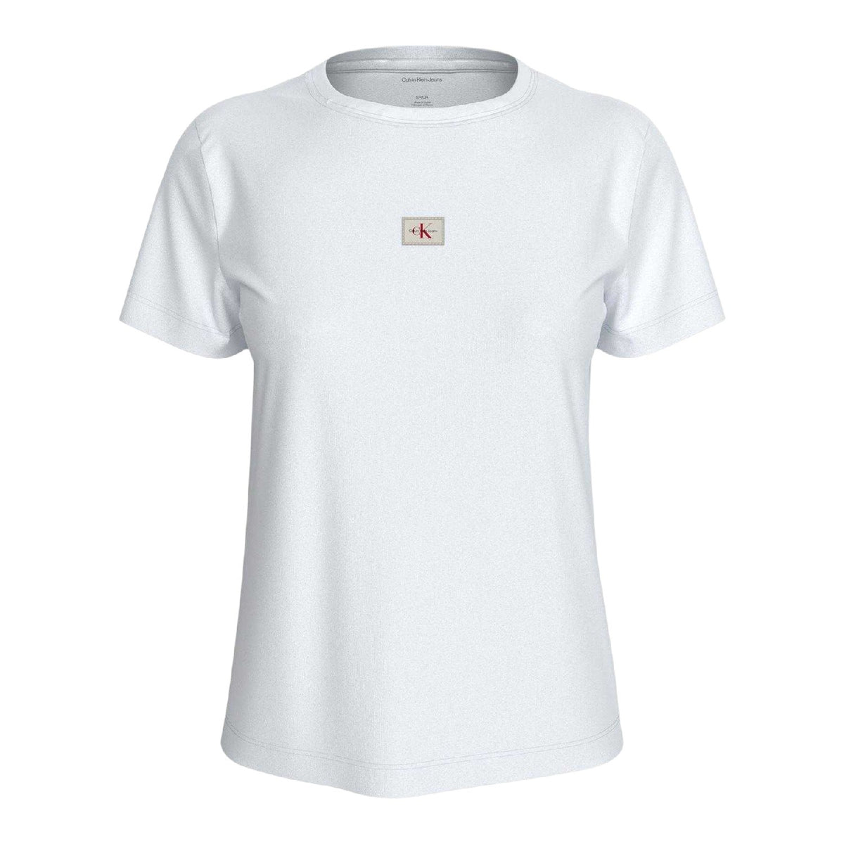 Calvin Klein Womens Jeans T-Shirt Bright White