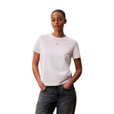 Calvin Klein Womens Jeans T-Shirt Bright White