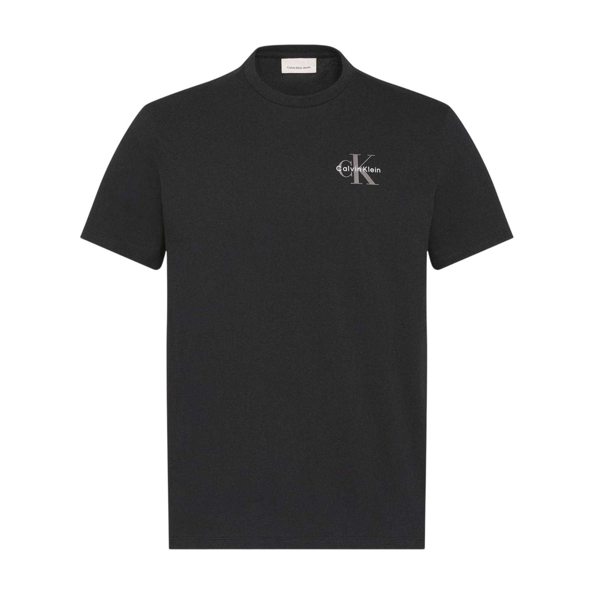 Calvin Klein Mens Micro Logo T-Shirt Black