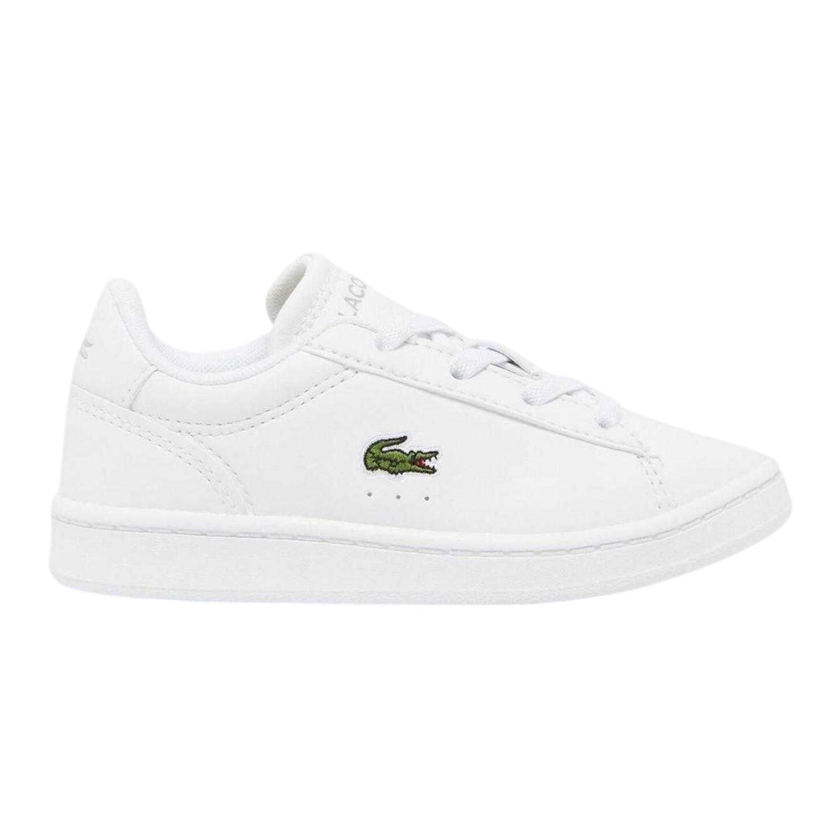 Lacoste Kids Carnaby Set Embroidered Logo Trainers White