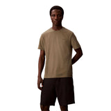Calvin Klein Mens Small Logo T-Shirt Dusty Olive