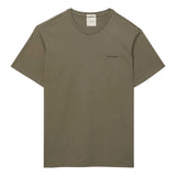 Calvin Klein Mens Small Logo T-Shirt Dusty Olive