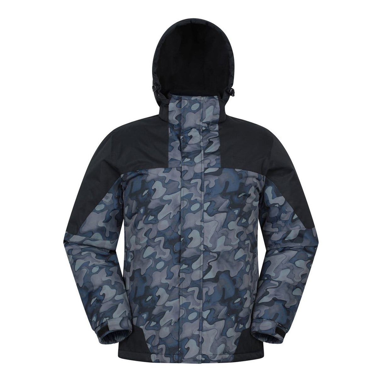 Mountain Warehouse Mens Shadow II Printed Ski Jacket Brown