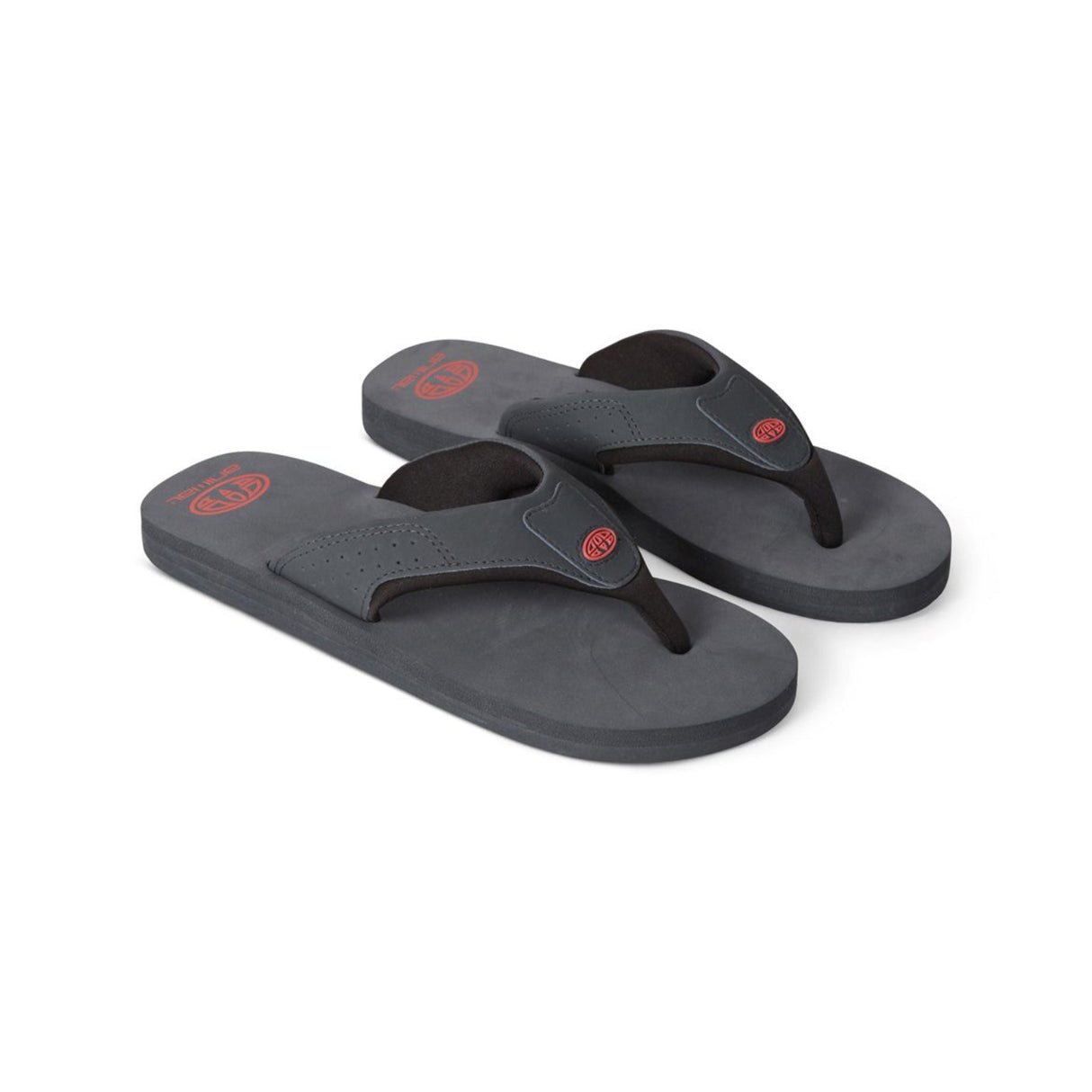 Animal Mens Jekyl Recycled Flip Flops Asphalt