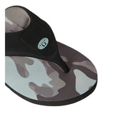 Animal Mens Jekyl Recycled Flip Flops Medium Grey