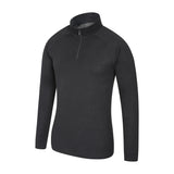 Mountain Warehouse Mens Talus Base Layer Top (Pack of 2) Black