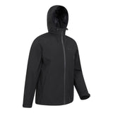 Mountain Warehouse Mens Covert Waterproof Jacket Black