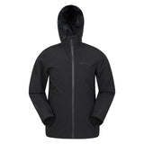 Mountain Warehouse Mens Covert Waterproof Jacket Black