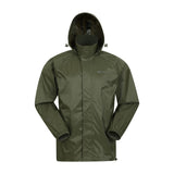 Mountain Warehouse Mens Pakka II Waterproof Jacket Green