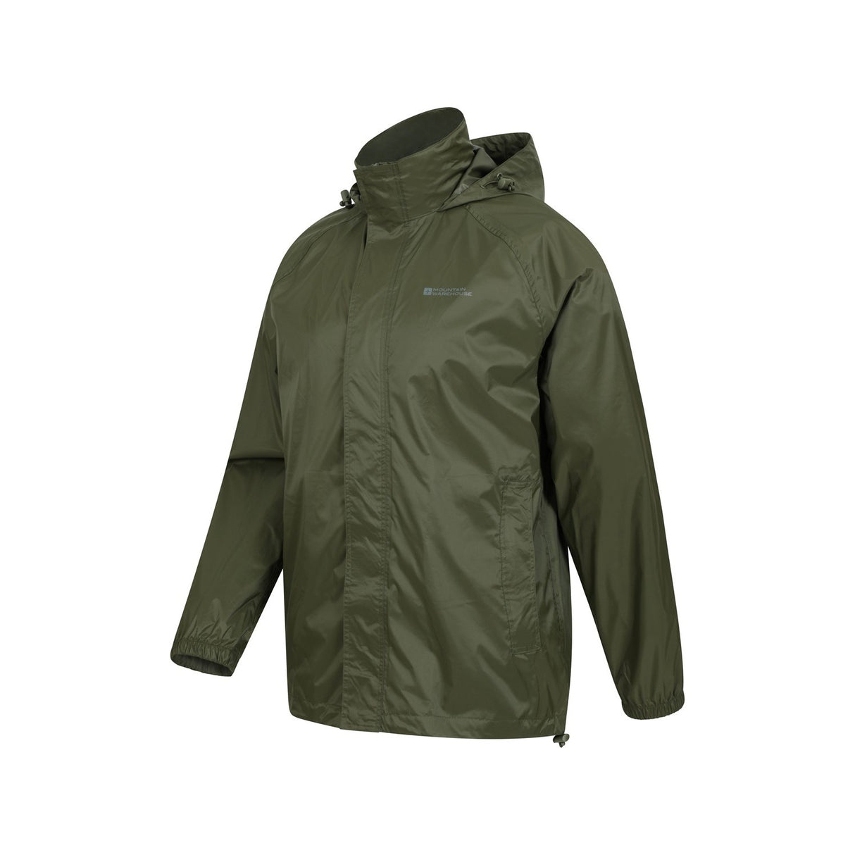 Mountain Warehouse Mens Pakka II Waterproof Jacket Green