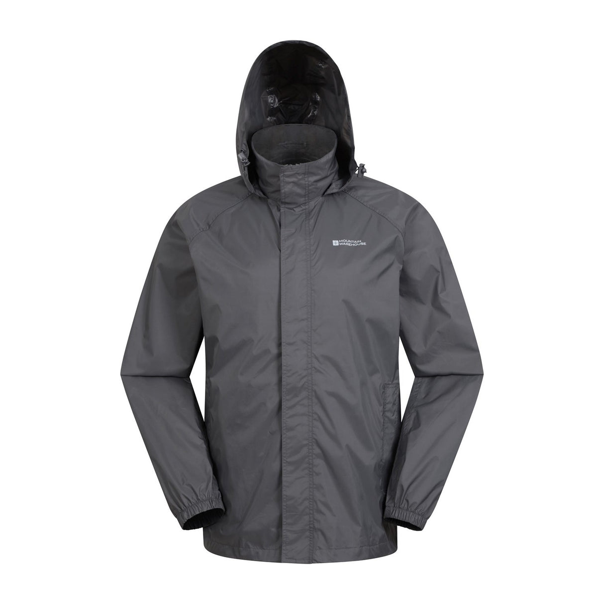 Mountain Warehouse Mens Pakka II Waterproof Jacket Grey