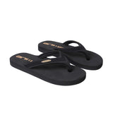Animal Womens Swish Recycled Flip Flops Black