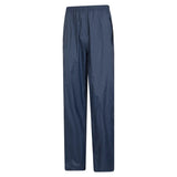 Mountain Warehouse Mens Pakka Waterproof Over Trousers Navy