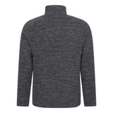 Mountain Warehouse Mens Snowdon II Full Zip Fleece Jacket Charcoal