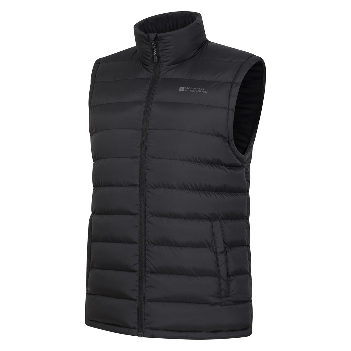 Mountain Warehouse Mens Seasons II Padded Gilet Black