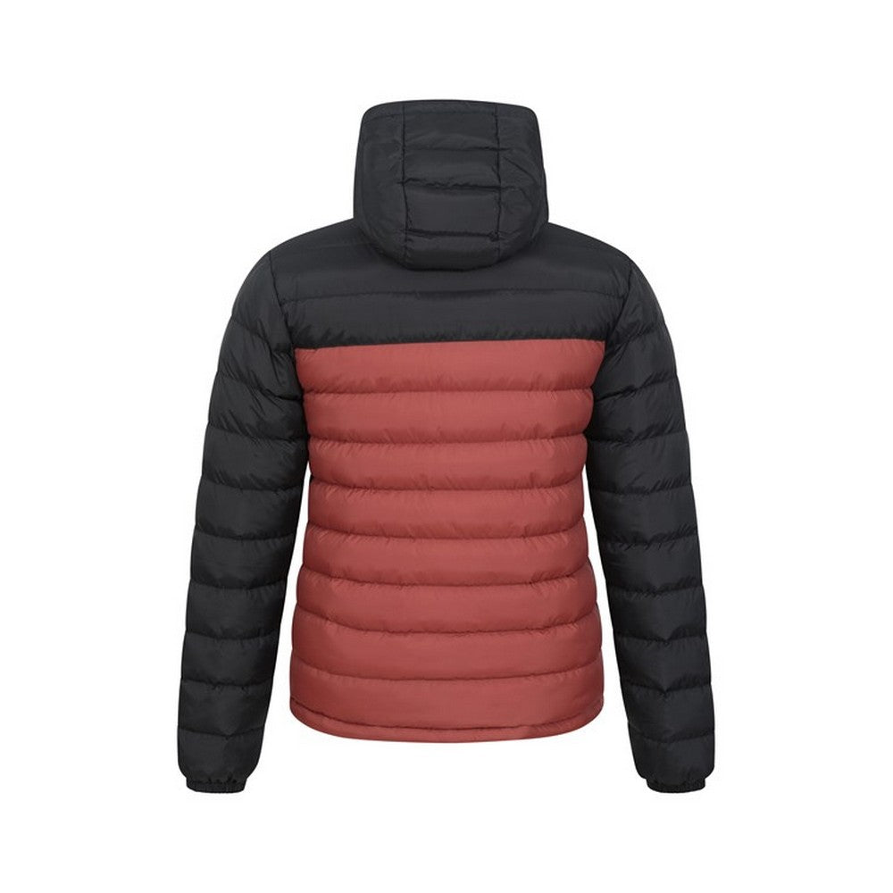 Mountain Warehouse Mens Seasons II Camo Padded Jacket Berry
