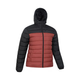 Mountain Warehouse Mens Seasons II Camo Padded Jacket Berry