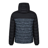 Mountain Warehouse Mens Seasons II Camo Padded Jacket Monochrome