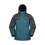 Mountain Warehouse Mens Dusk III Ski Jacket Petrol/Black