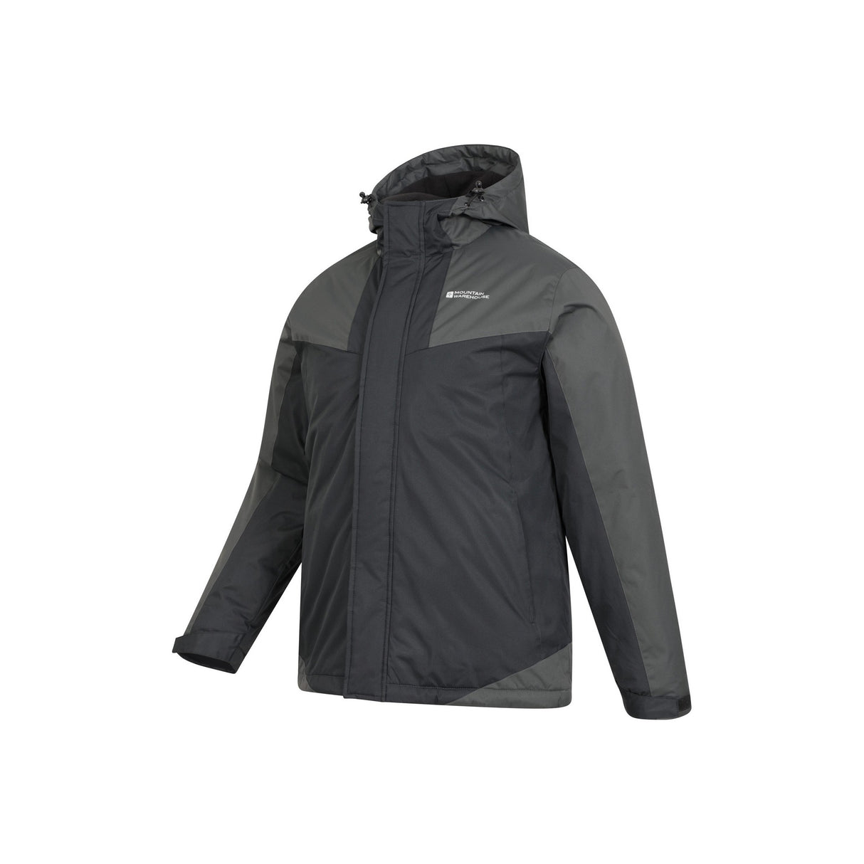 Mountain Warehouse Mens Dusk III Ski Jacket Black/Grey