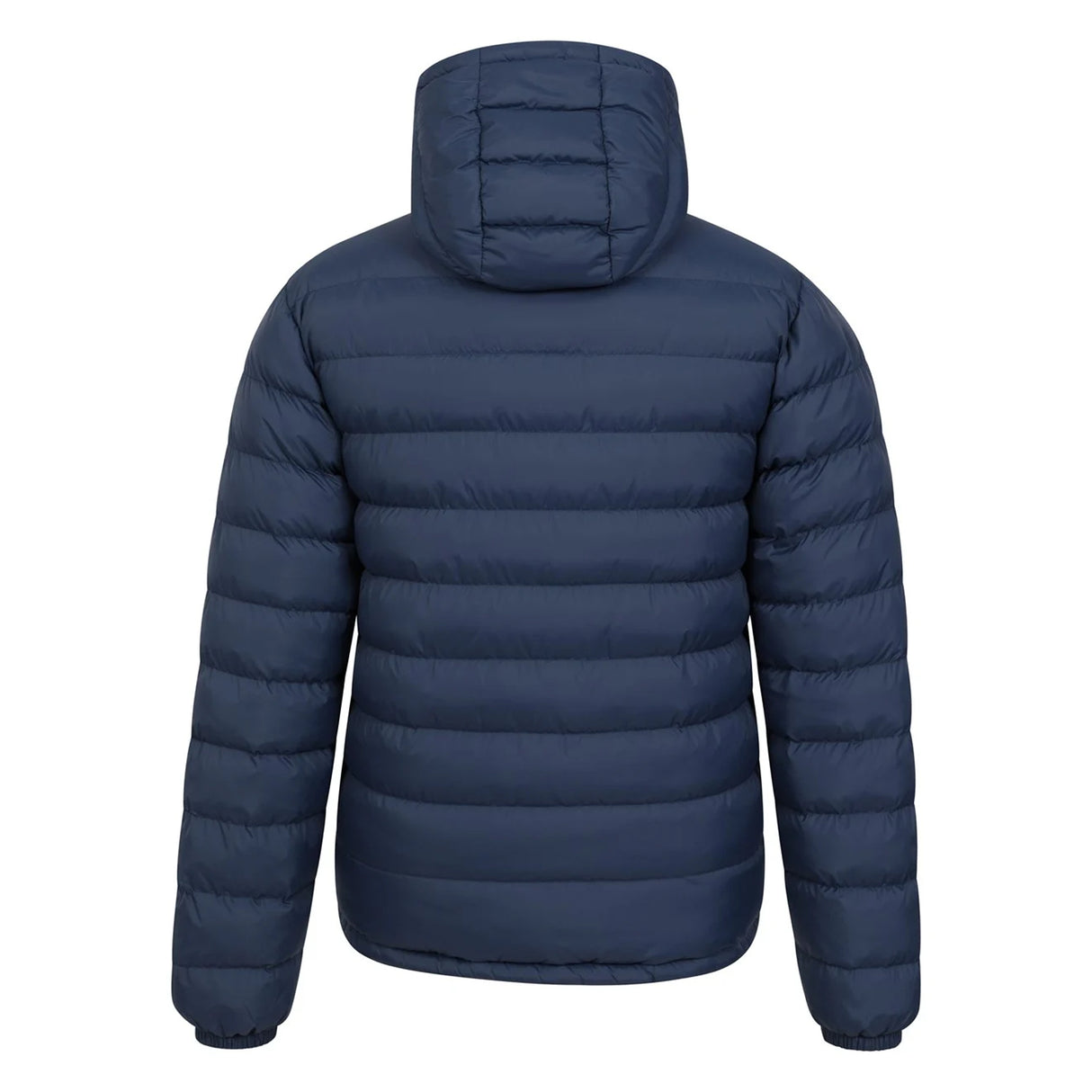Mountain Warehouse Mens Seasons Faux Fur Lined Padded Jacket Navy