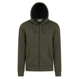 Mountain Warehouse Mens Dalton Borg Lined Full Zip Hoodie Dark Khaki