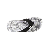 Animal Womens Swish Palm Print Recycled Flip Flops Lilac