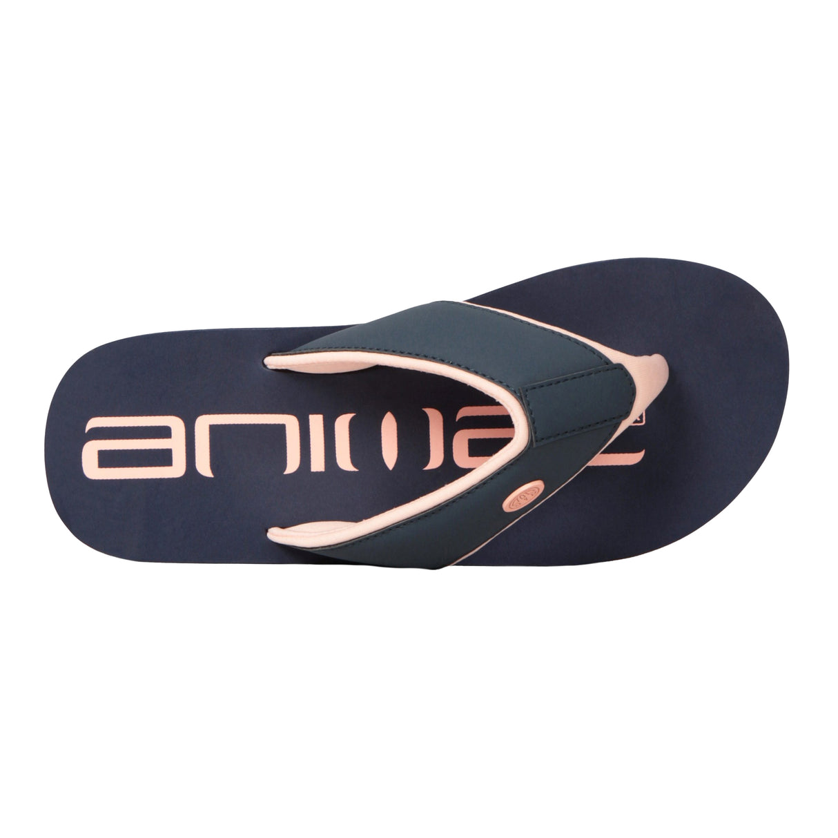 Animal Womens Marti Recycled Flip Flops Navy