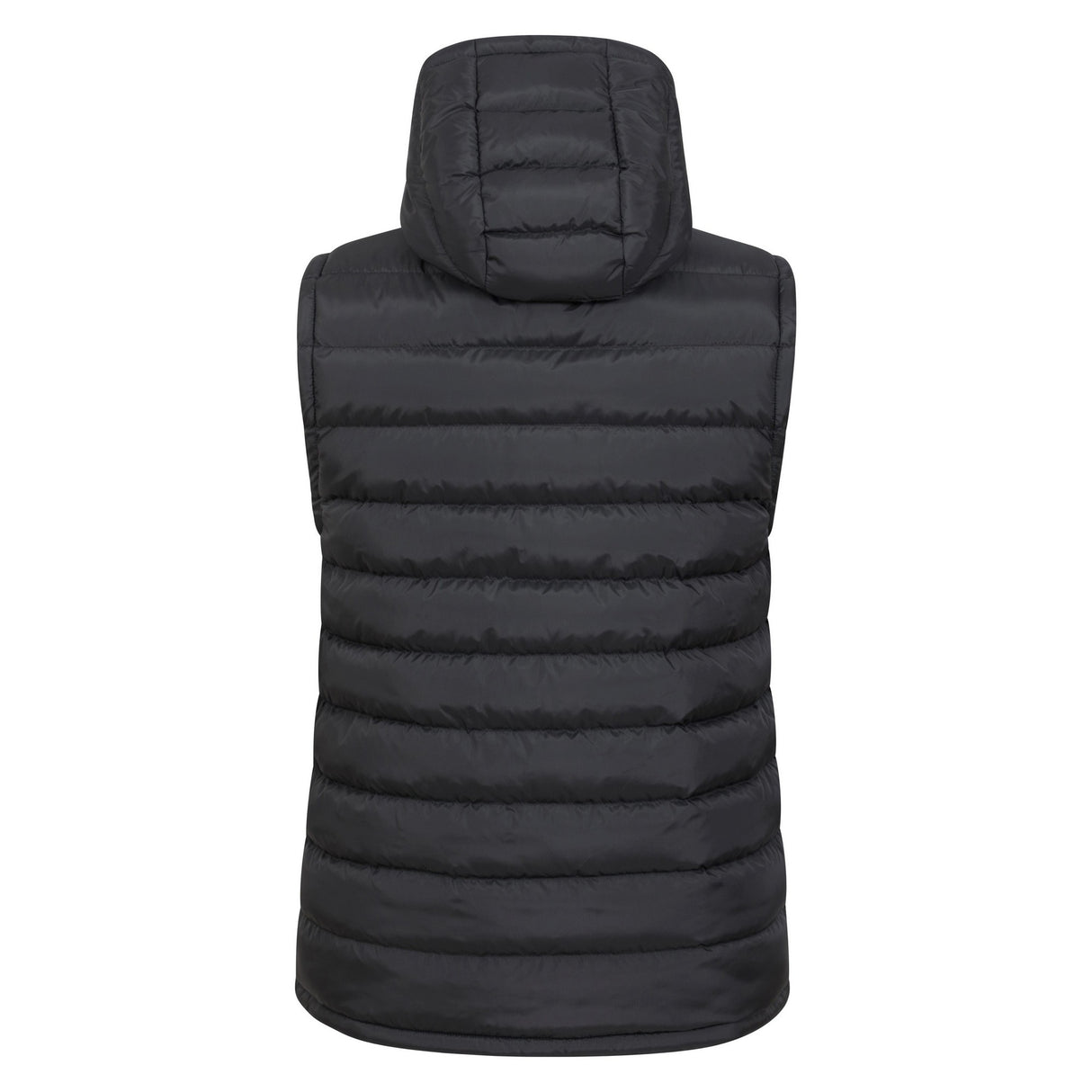 Mountain Warehouse Mens Seasons Hooded Padded Gilet Black