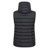 Mountain Warehouse Mens Seasons Hooded Padded Gilet Black