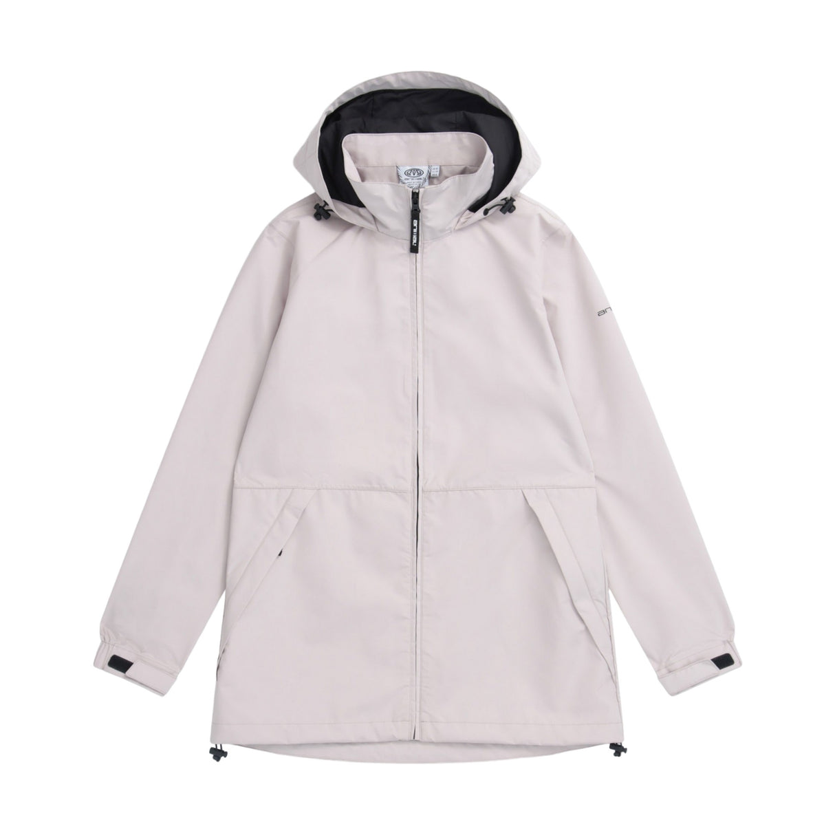 Animal Womens Pace Packable Waterproof Jacket Light Beige