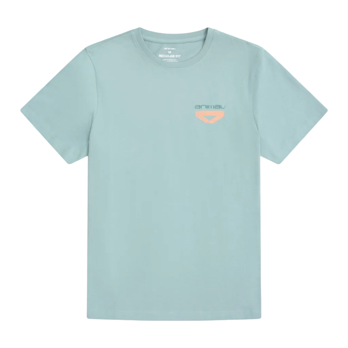 Animal Mens Jacob Organic T-Shirt Bright Blue