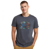 Animal Mens Jacob Organic T-Shirt Dark Grey
