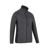 Mountain Warehouse Mens Treston Full Zip Fleece Jacket Black