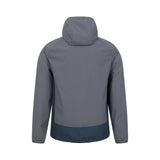 Mountain Warehouse Mens Ambit Lightweight Soft Shell Jacket Dark Grey