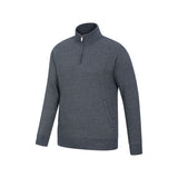 Mountain Warehouse Mens Bamburgh Half Zip Jumper Navy