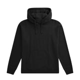 Animal Mens Icon Organic Drop Shoulder Hoodie Jet Black