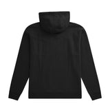 Animal Mens Icon Organic Drop Shoulder Hoodie Jet Black