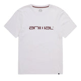 Animal Mens Classico Organic T-Shirt White