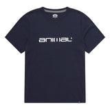 Animal Mens Classico Organic T-Shirt Navy