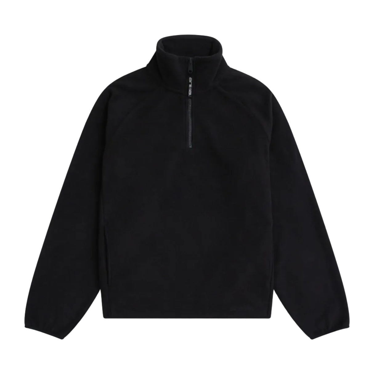 Animal Womens Stockholm Half Zip Fleece Top Black