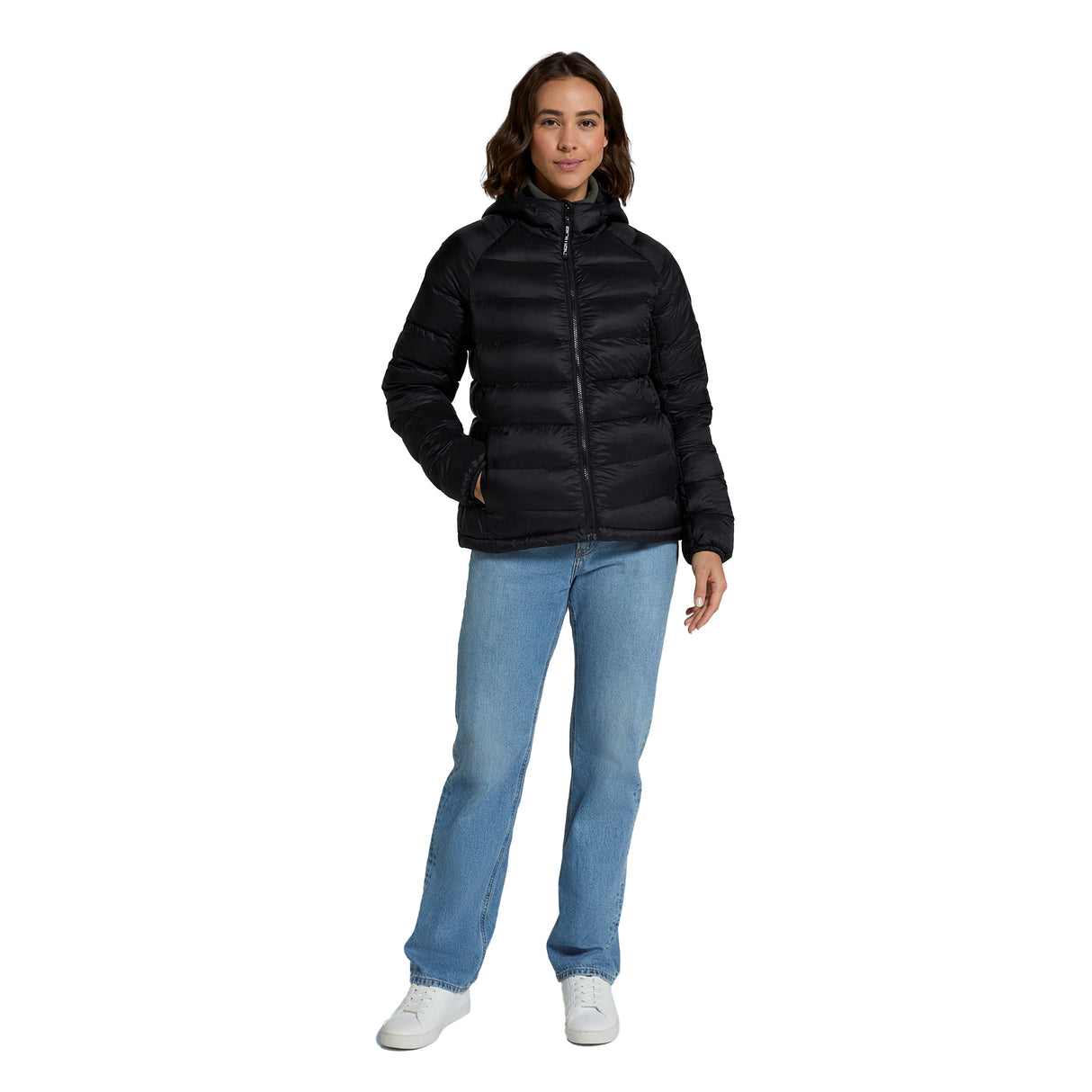 Animal Womens Light Cloud Cosi Padded Jacket Jet Black