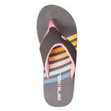 Animal Womens Swish Flip Flops Grey