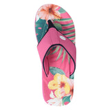 Animal Womens Swish Flip Flops Pink