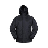 Mountain Warehouse Mens Pakka Jacket and Trousers Set Black