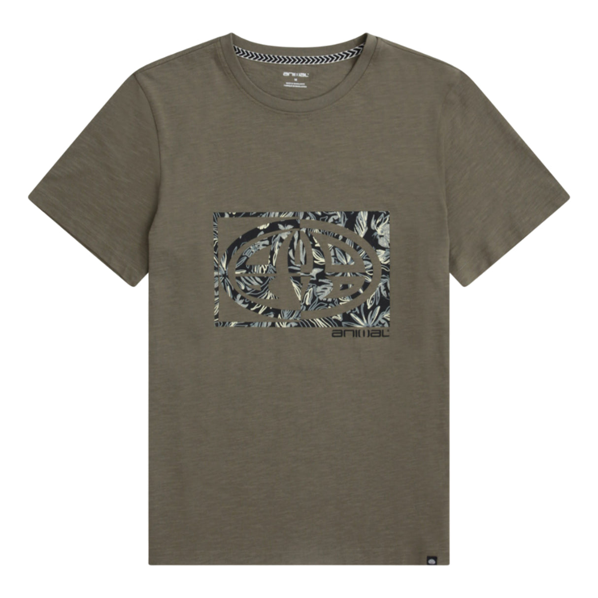 Animal Mens Jacob T-Shirt Dark Green