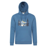 Mountain Warehouse Mens Into The Wild Hoodie Blue