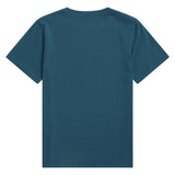 Animal Mens Jacob Distressed Logo T-Shirt Teal